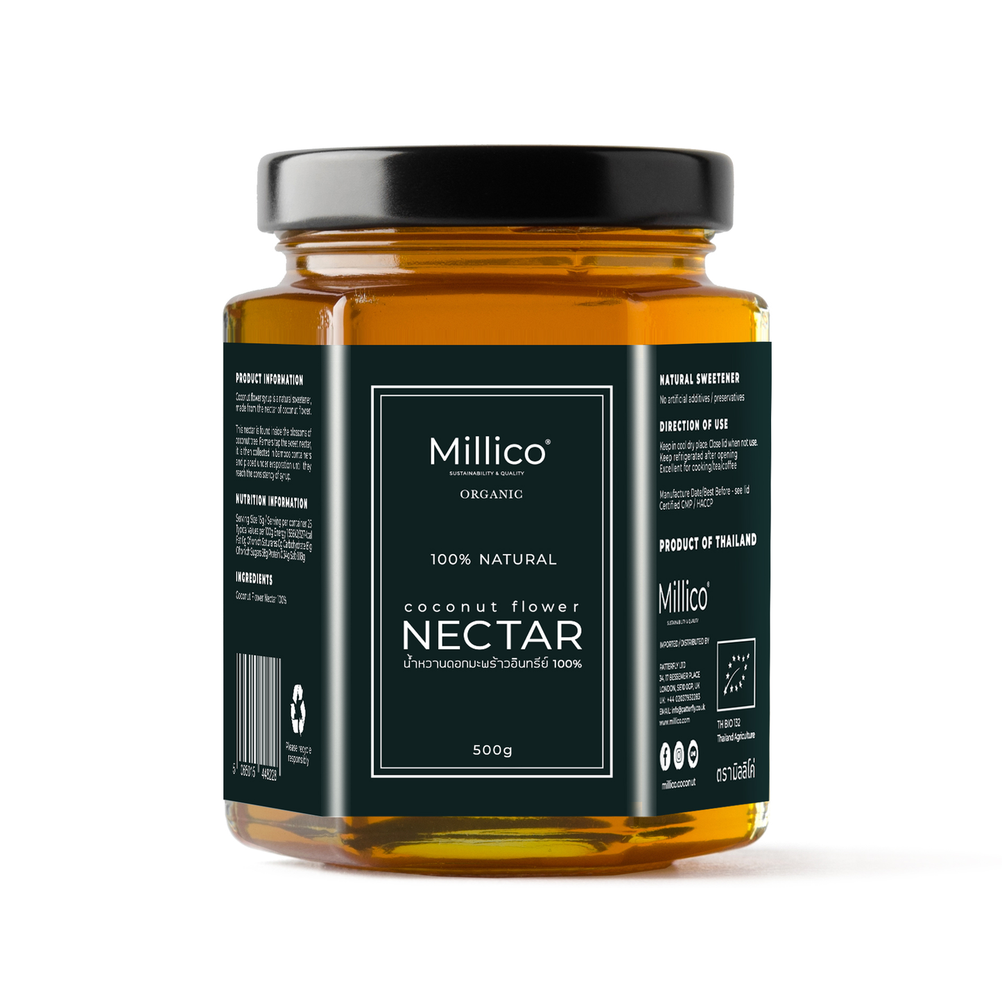 Millico Organic Coconut Flower Nectar